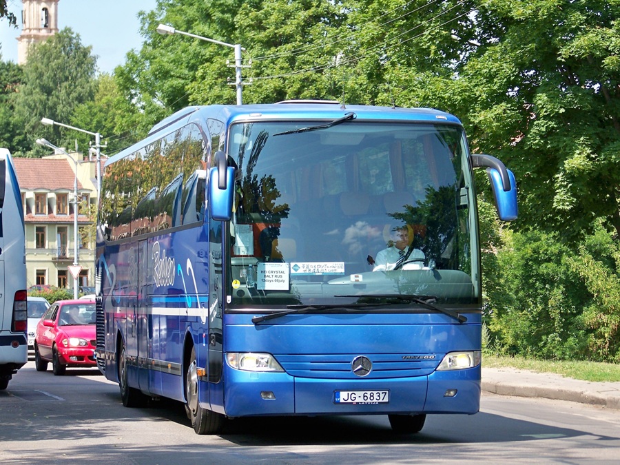 Latvia, Mercedes-Benz O580-15RHD Travego # JG-6837