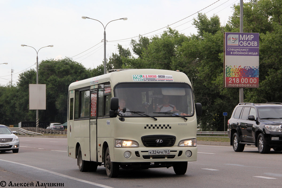 Ростовская область, Hyundai County SWB C08 (РЗГА) № К 324 РК 161