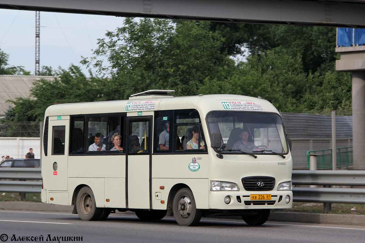 Ростовская область, Hyundai County SWB C08 (РЗГА) № КВ 226 61