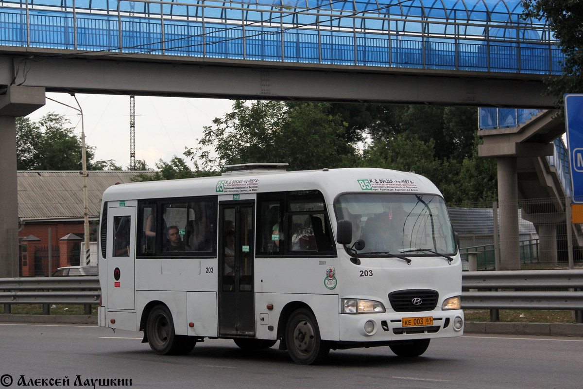 Ростовская область, Hyundai County SWB C08 (ТагАЗ) № 203