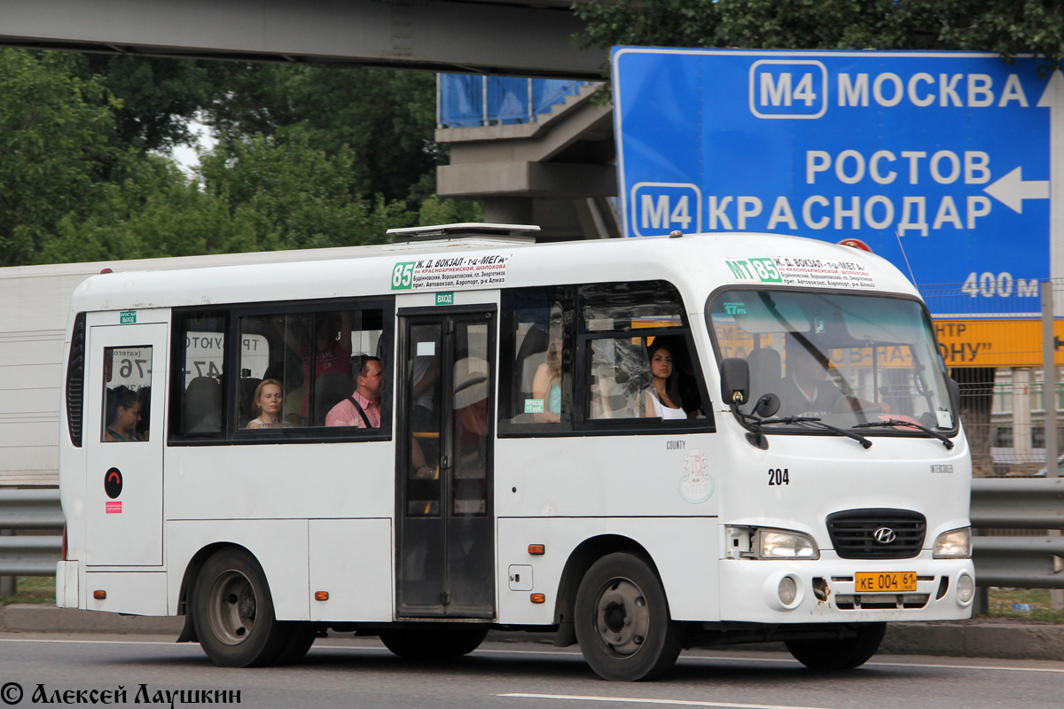 Ростовская область, Hyundai County SWB C08 (ТагАЗ) № 204