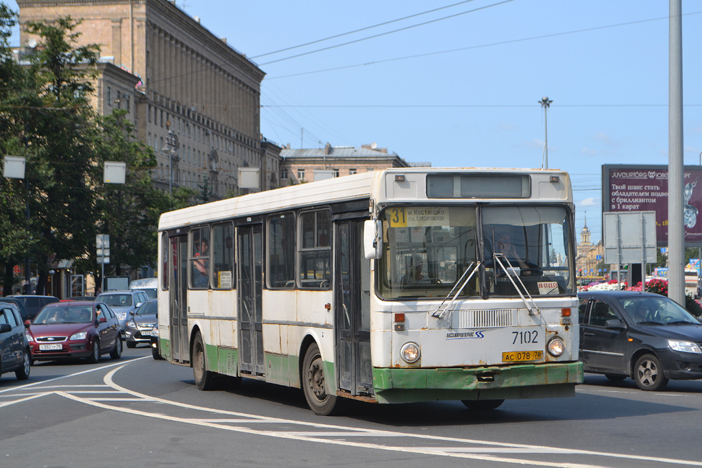 Санкт-Петербург, ЛиАЗ-5256.00 № 7102