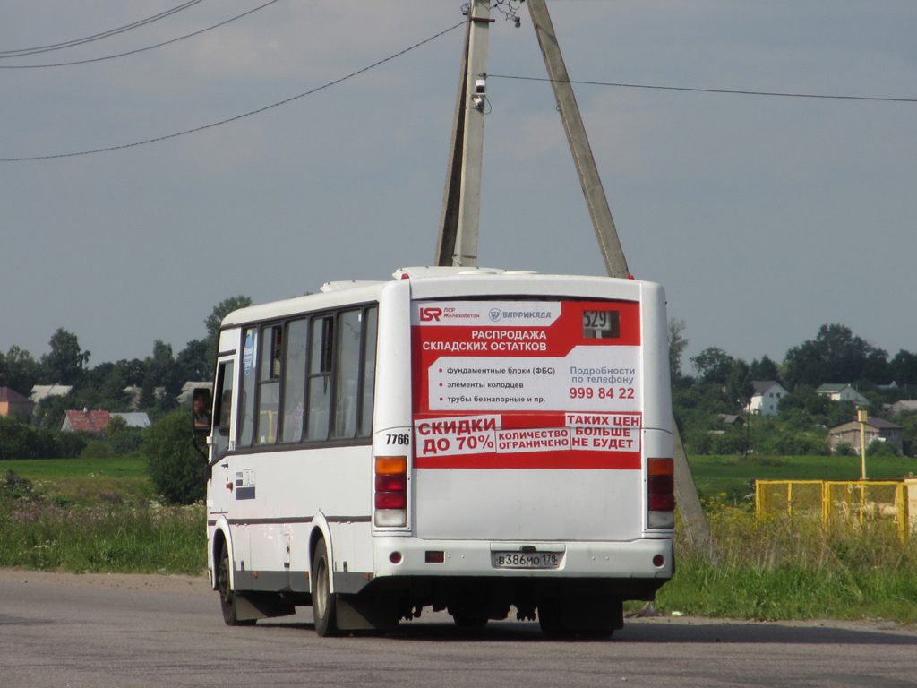 Ленинградская область, ПАЗ-320412-05 № 7766