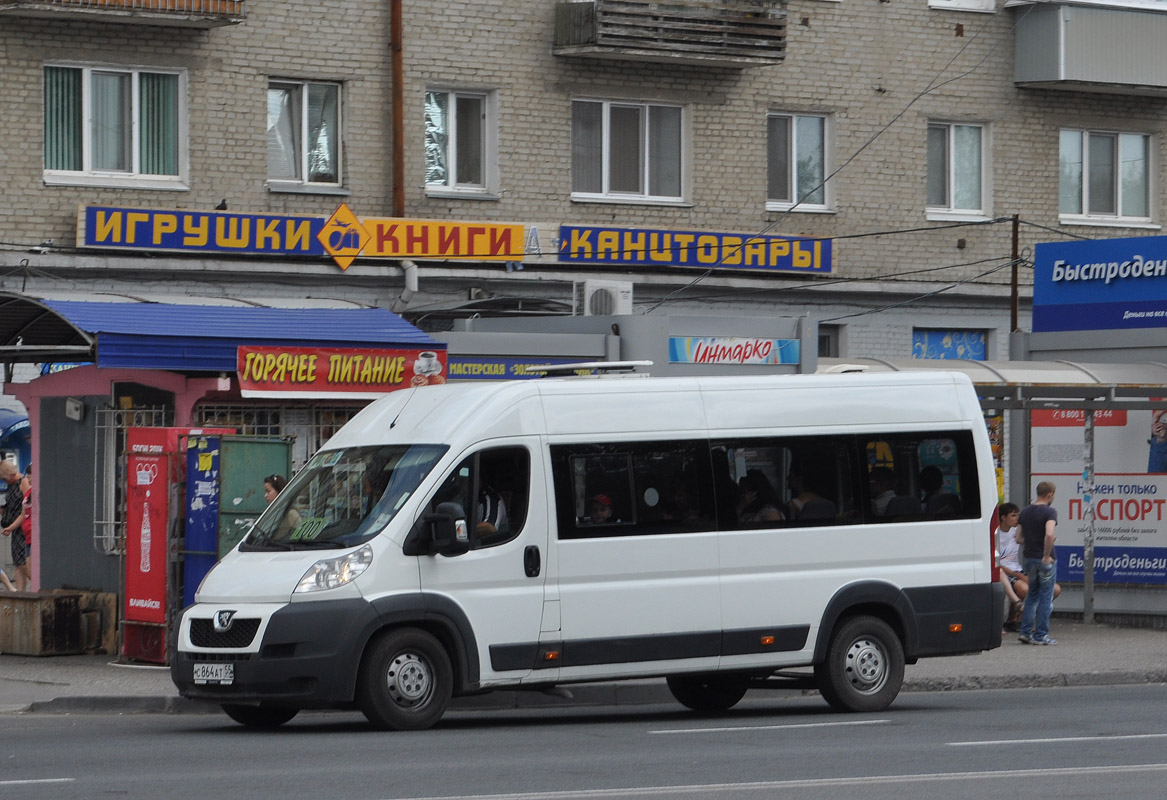 Omsk region, Nizhegorodets-2227SK (Peugeot Boxer) # С 864 АТ 55