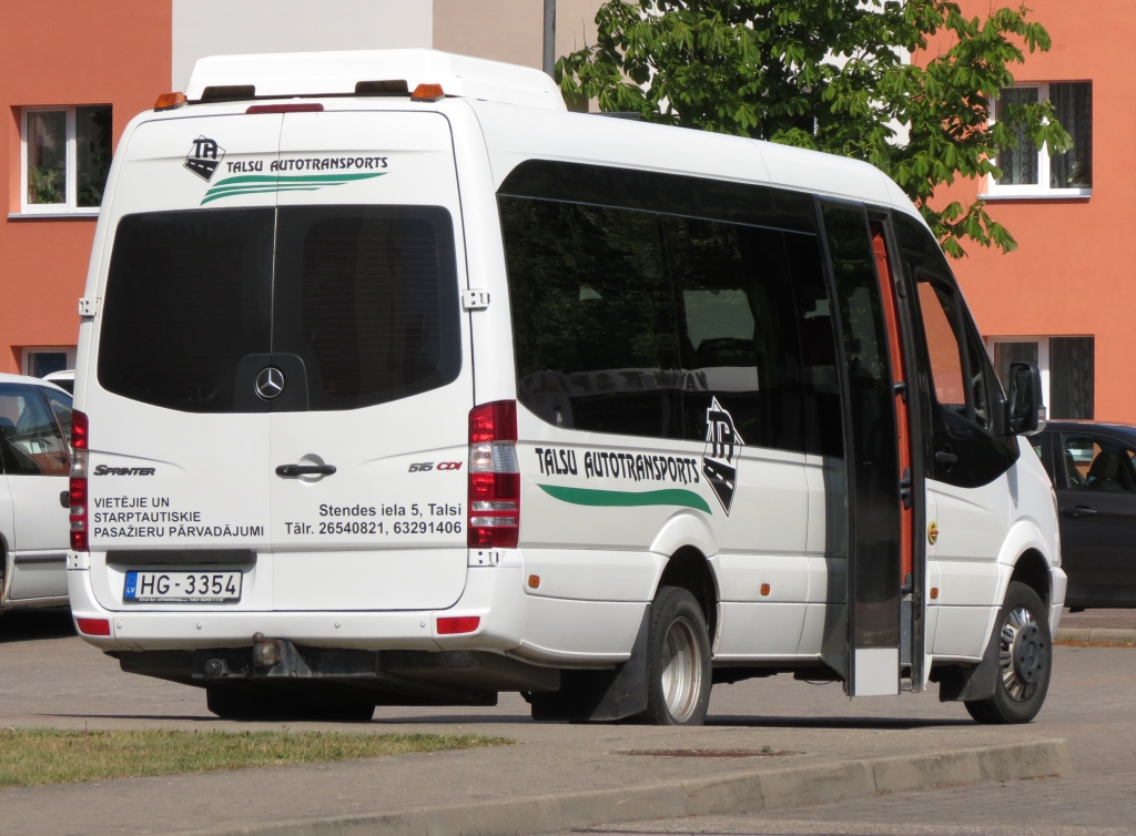 Латвия, Mercedes-Benz Sprinter W906 515CDI № 411