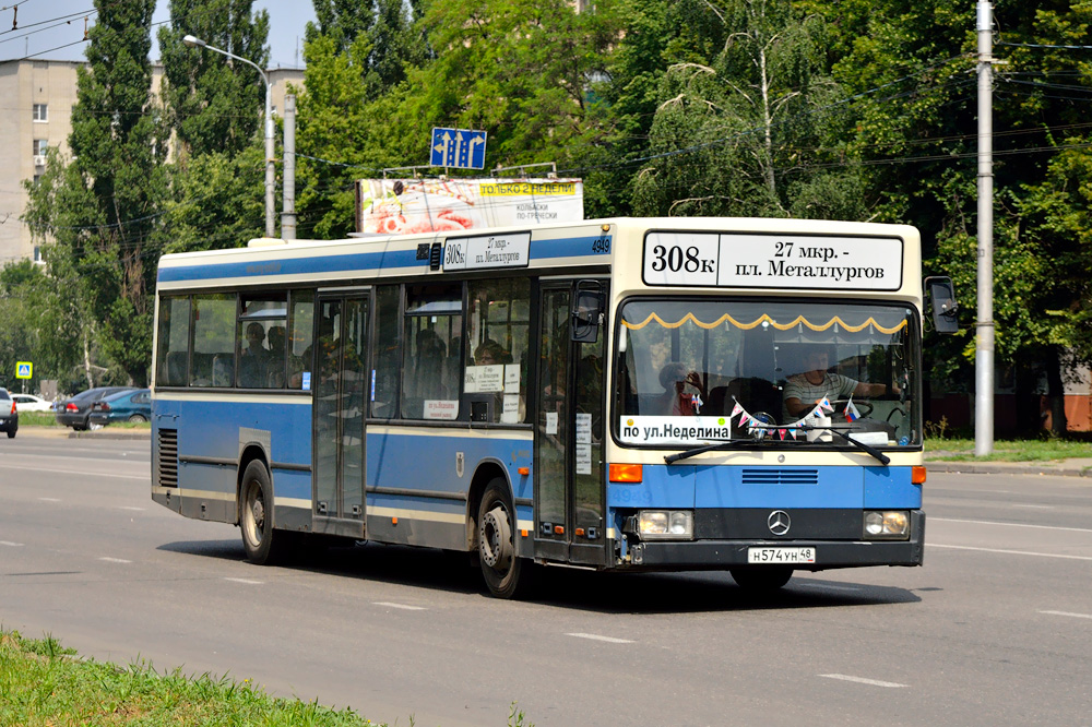 Липецкая область, Mercedes-Benz O405N № Н 574 УН 48