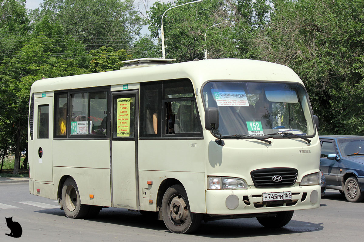 Ростовская область, Hyundai County SWB C08 (РЗГА) № Р 745 РМ 161