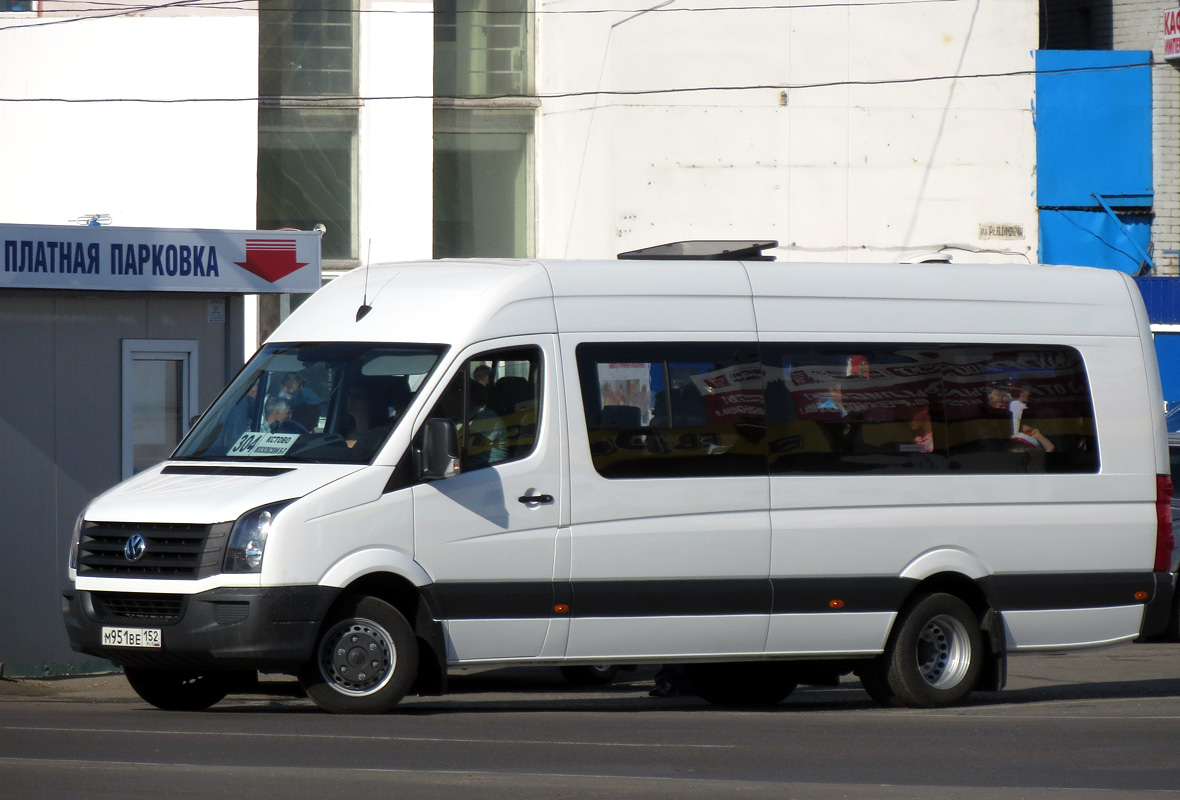 Нижегородская область, Луидор-22370D (Volkswagen Crafter) № М 951 ВЕ 152