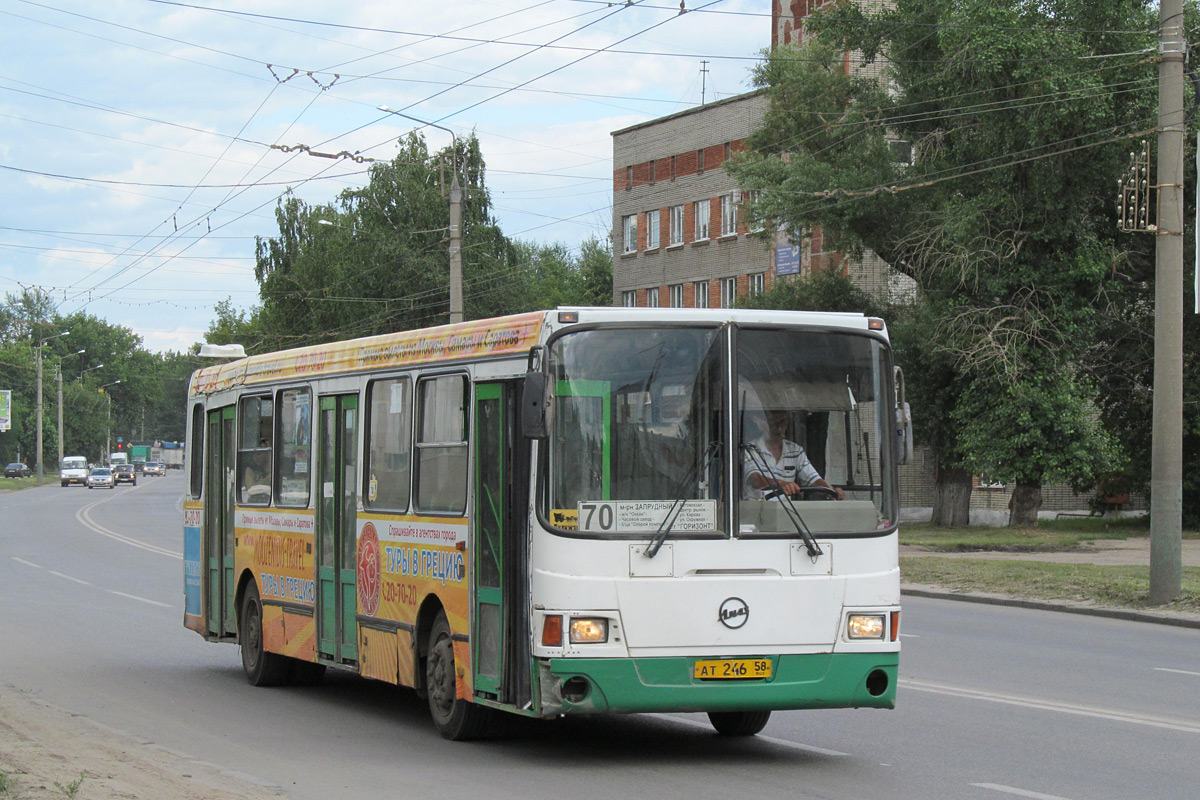 Пензенская область, ЛиАЗ-5256.45 № АТ 246 58