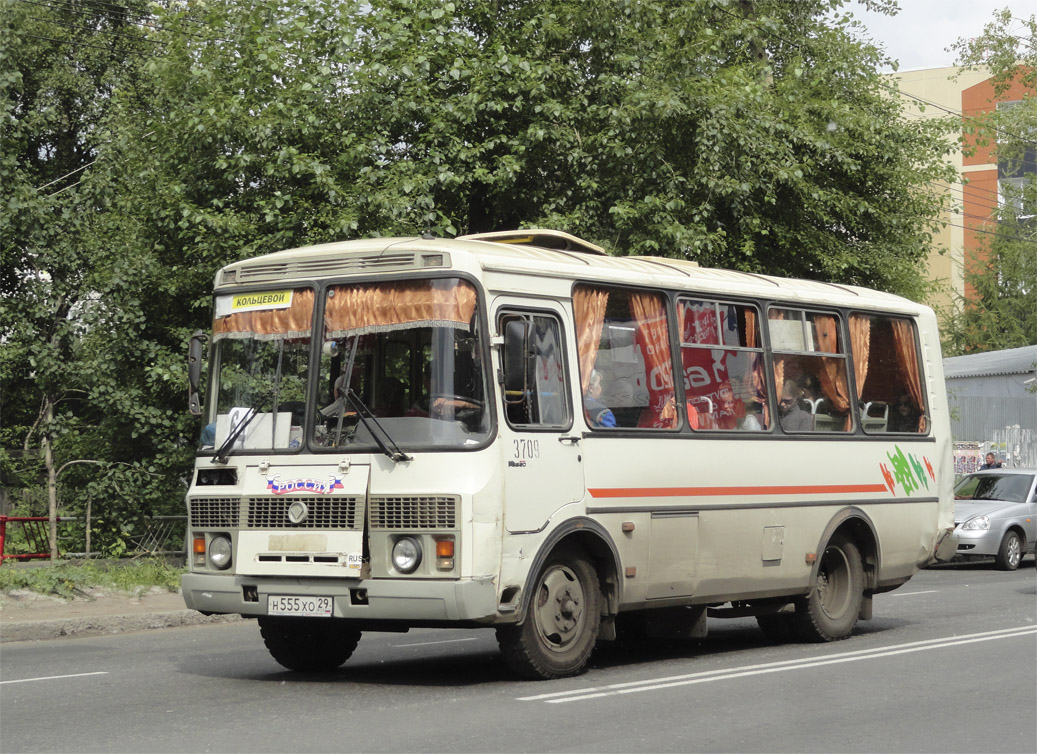 Архангельская область, ПАЗ-32054 № 3709