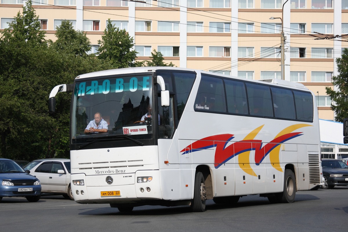 Алтайский край, Mercedes-Benz O403SHD № АМ 008 22