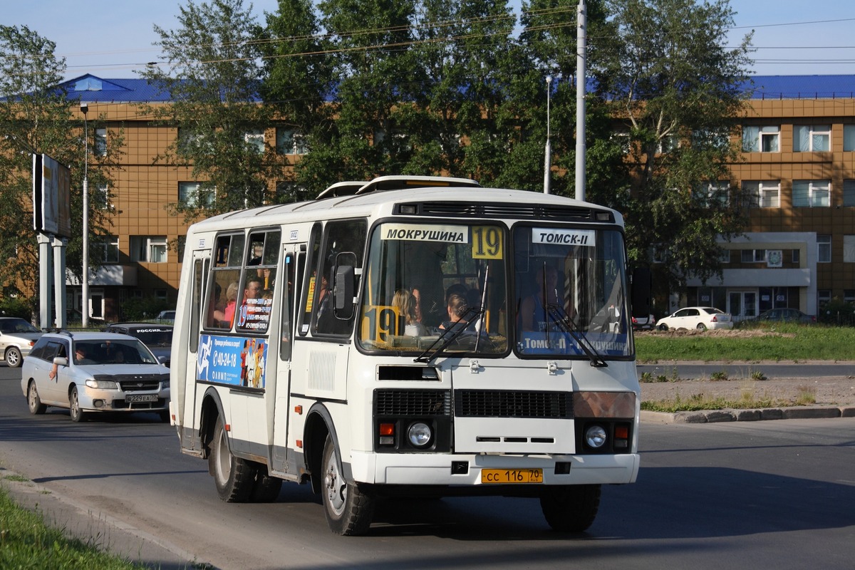 Томская область, ПАЗ-32054 № СС 116 70