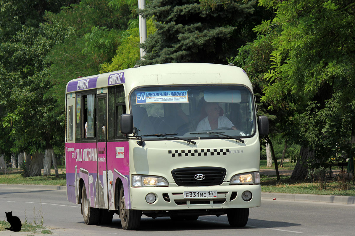 Ростовская область, Hyundai County SWB C08 (РЗГА) № Е 331 МС 161