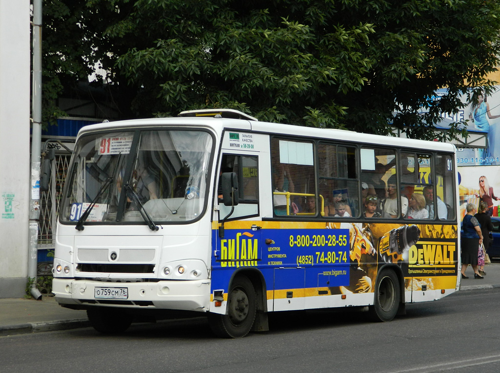 Ярославская область, ПАЗ-320402-03 № О 759 СМ 76