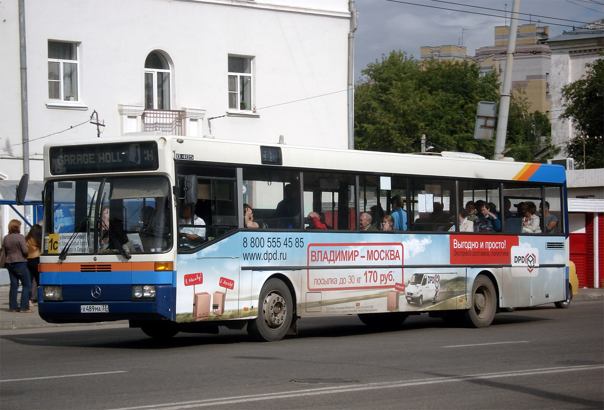 Владимирская область, Mercedes-Benz O405 № Х 489 МА 33