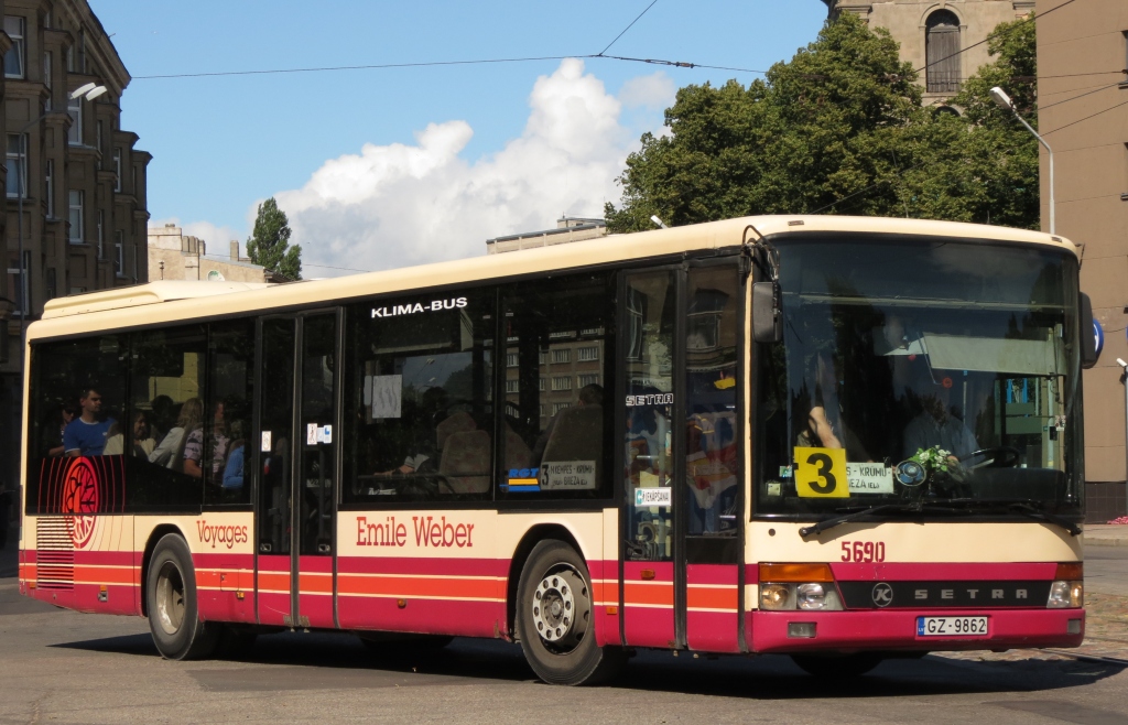 Латвия, Setra S315NF № 5690