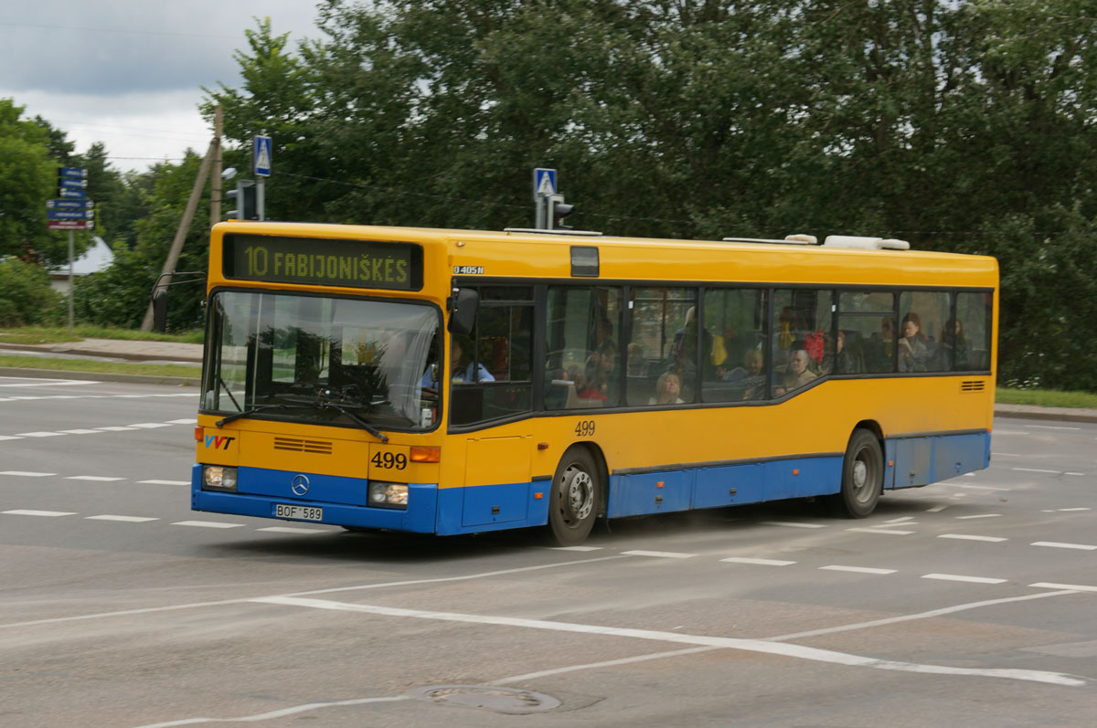 Литва, Mercedes-Benz O405N2 № 499