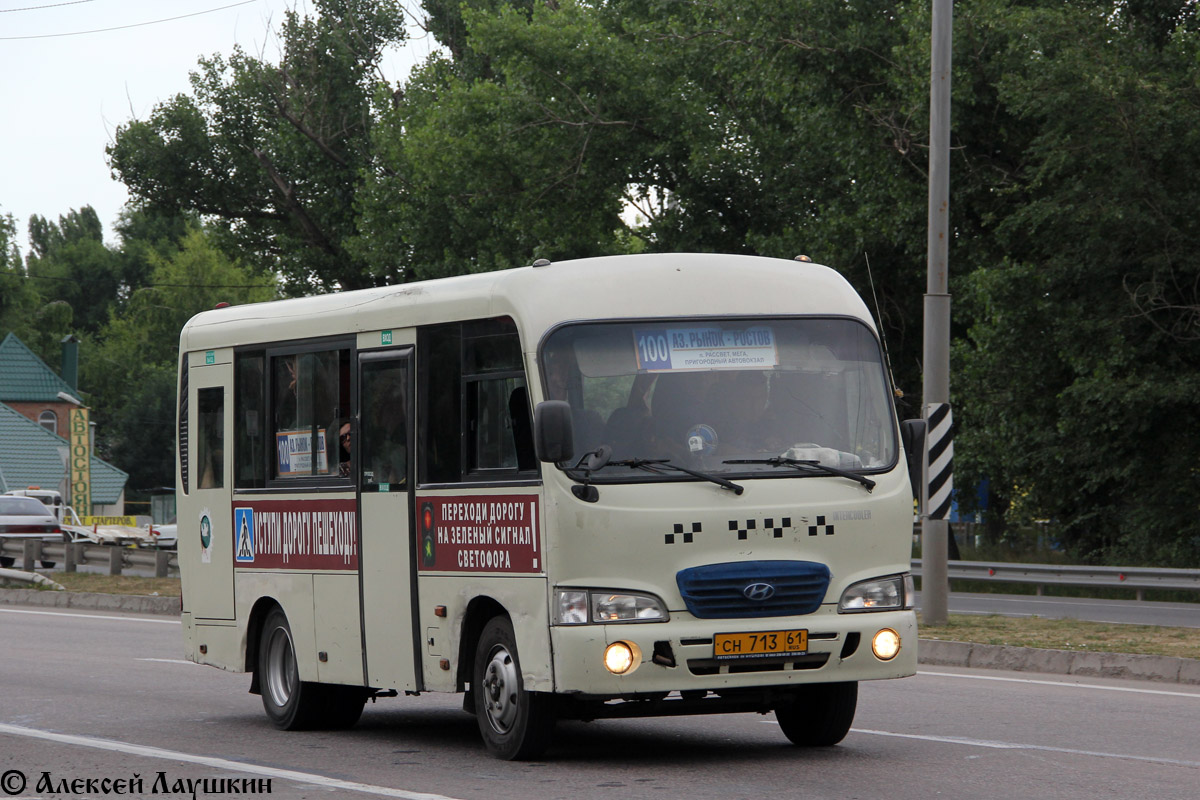 Ростовская область, Hyundai County SWB C08 (РЗГА) № СН 713 61