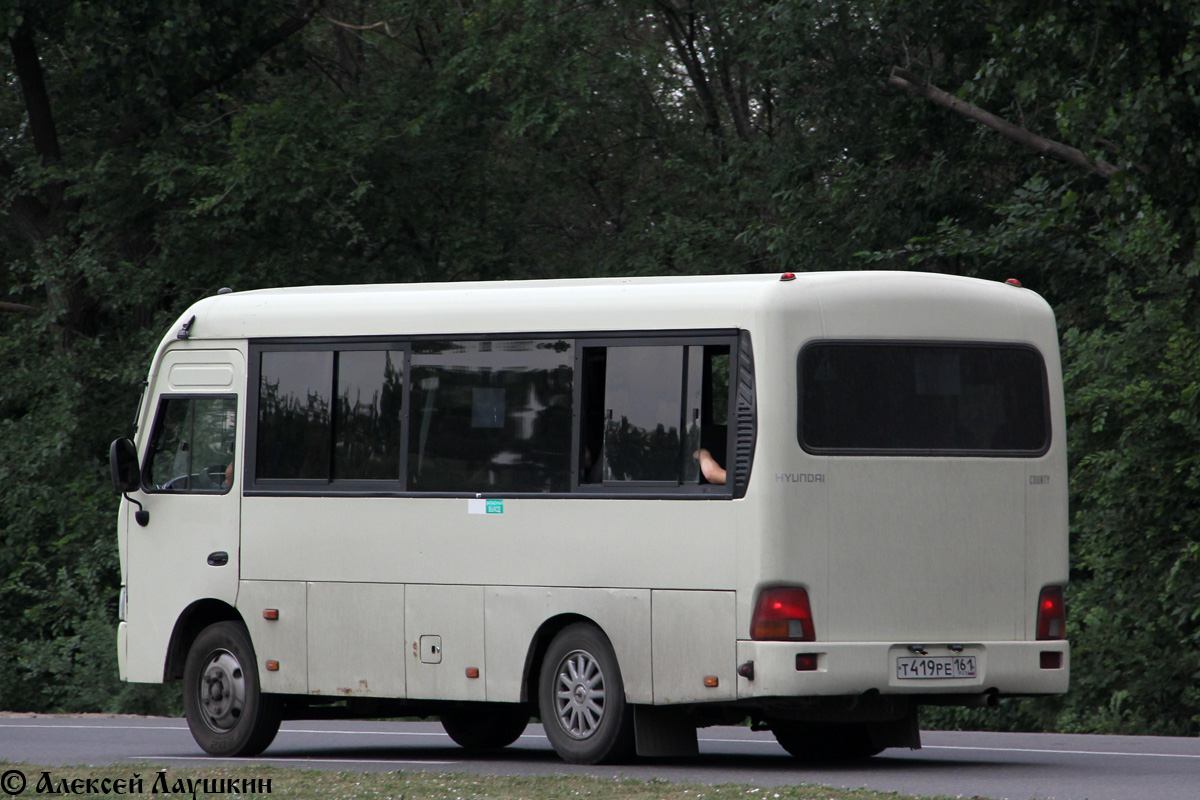 Rostov region, Hyundai County SWB C08 (RZGA) # Т 419 РЕ 161