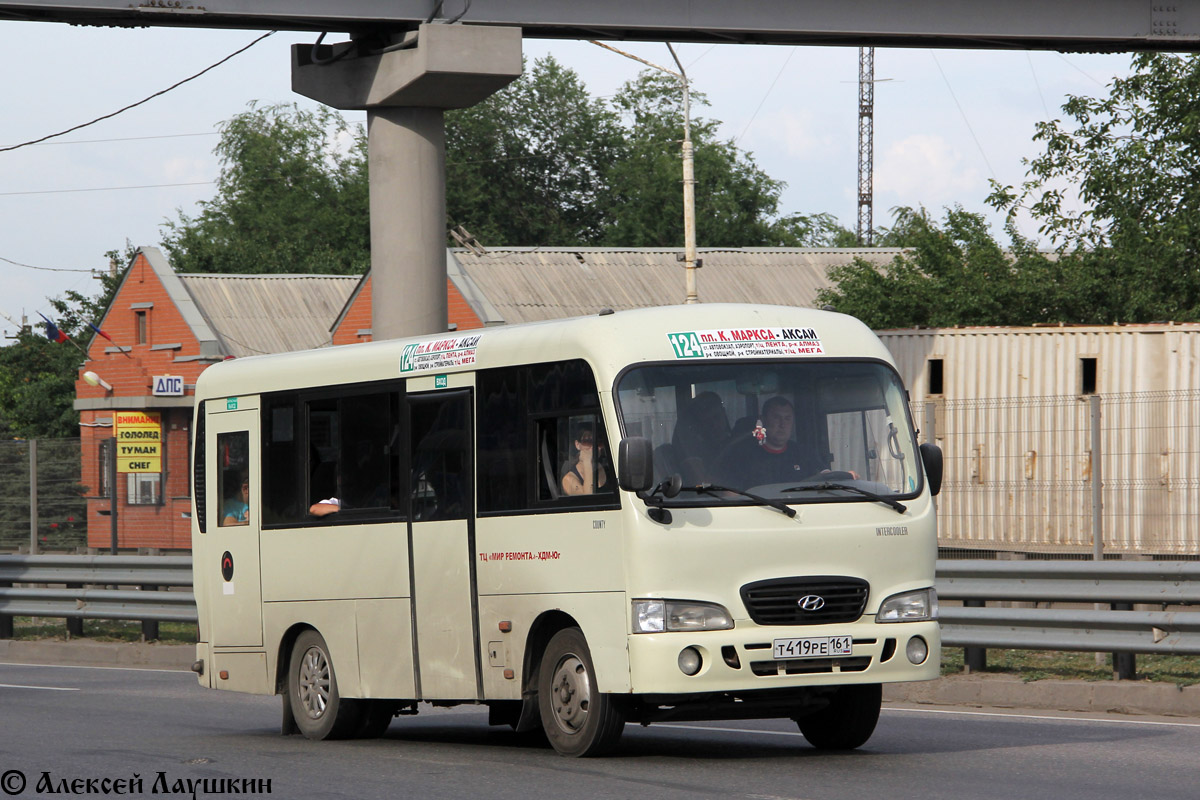 Ростовская область, Hyundai County SWB C08 (РЗГА) № Т 419 РЕ 161