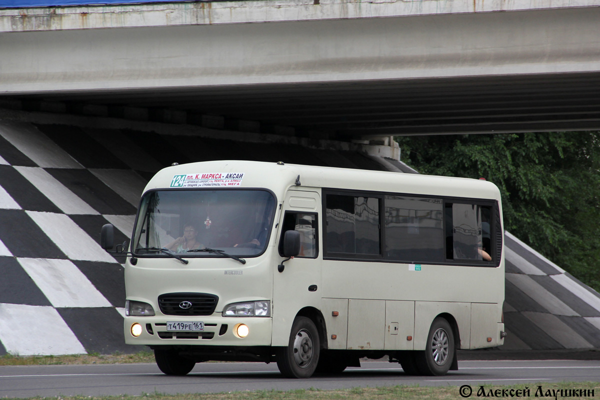 Ростовская область, Hyundai County SWB C08 (РЗГА) № Т 419 РЕ 161