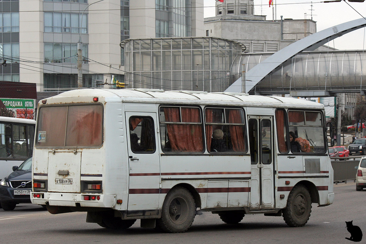 Воронежская область, ПАЗ-3205-110 № Х 108 УР 36