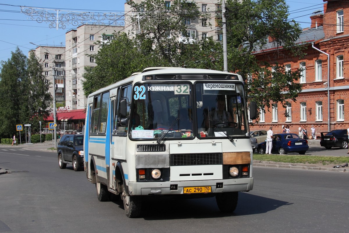 Томская область, ПАЗ-32054 № АС 290 70