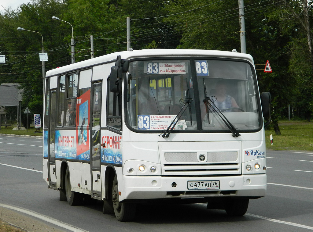 Yaroslavl region, PAZ-320402-05 Nr. С 477 АН 76