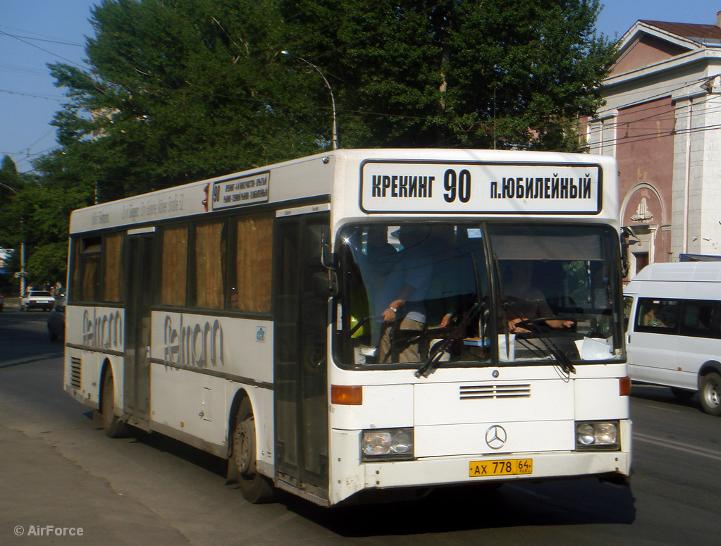 Саратовская область, Mercedes-Benz O405 № АХ 778 64