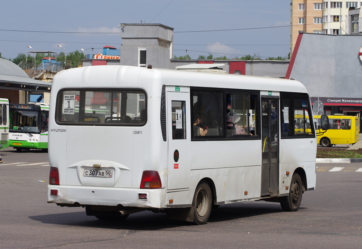 Московская область, Hyundai County LWB C09 (ТагАЗ) № С 307 АВ 50