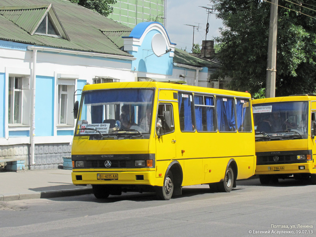 Полтавская область, БАЗ-А079.14 "Подснежник" № BI 4035 AA