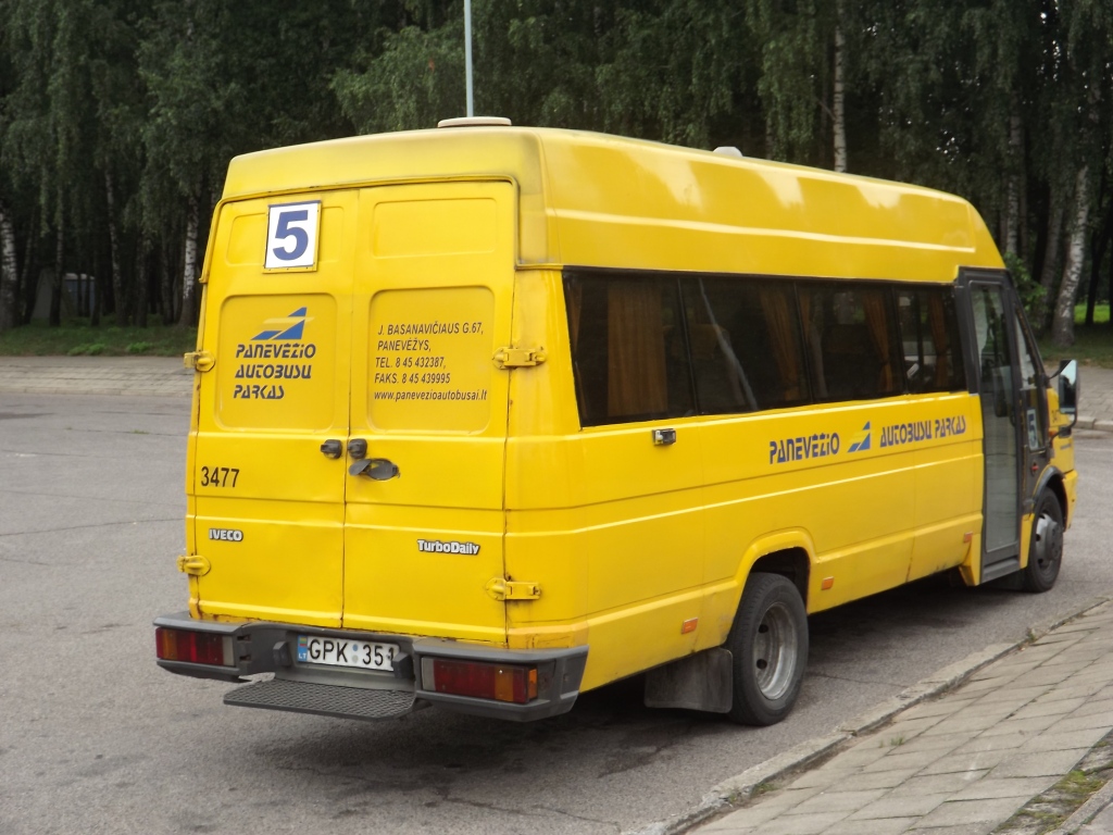 Литва, IVECO TurboDaily 40-10 № 3477