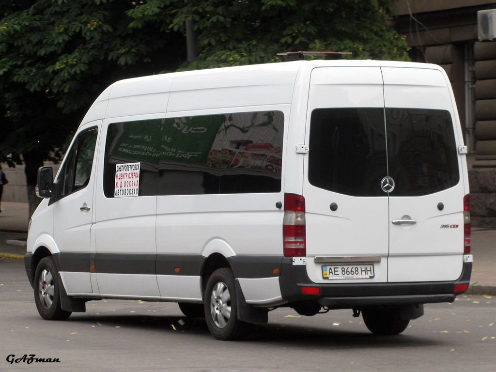 Днепропетровская область, Mercedes-Benz Sprinter W906 315CDI № AE 8668 HH