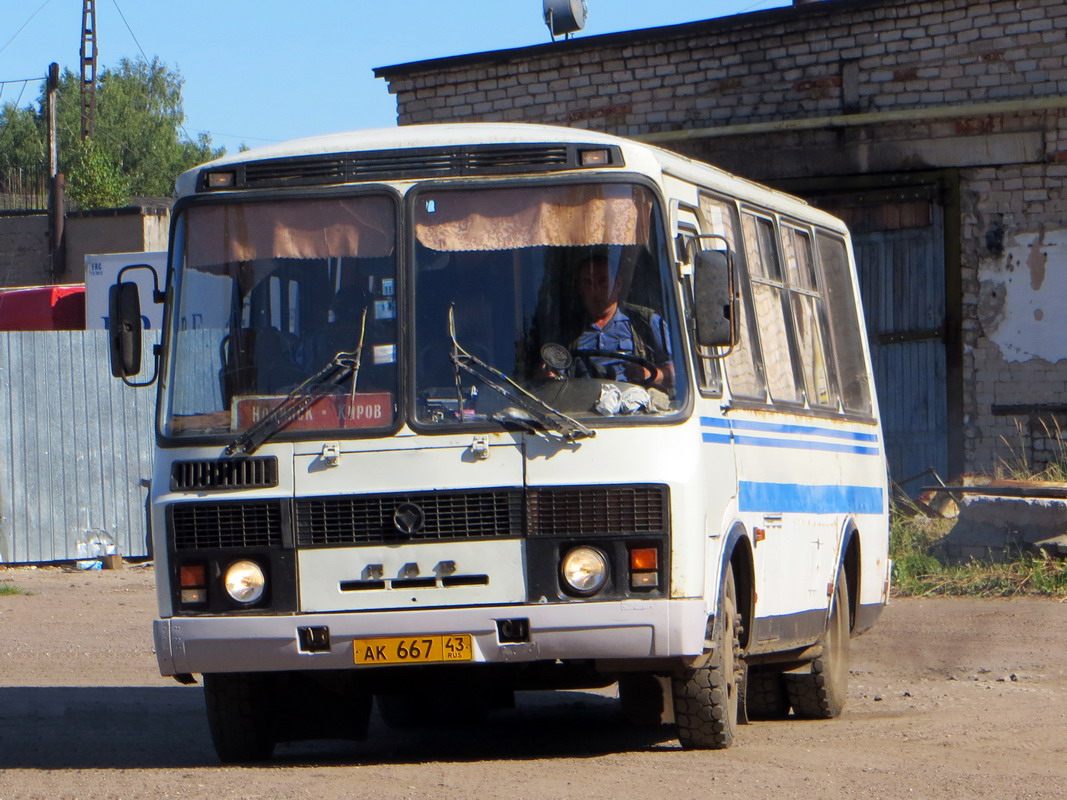 Кировская область, ПАЗ-32054-07 № АК 667 43