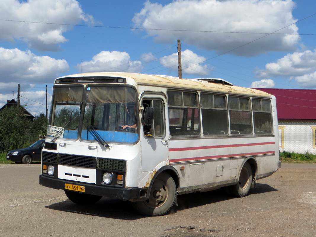 Кировская область, ПАЗ-3205 (00) № АК 551 43