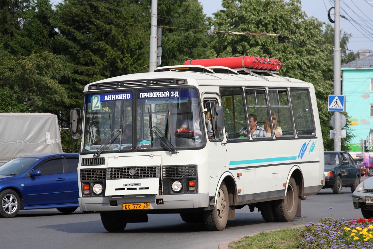 Томская область, ПАЗ-32054 № ВС 572 70