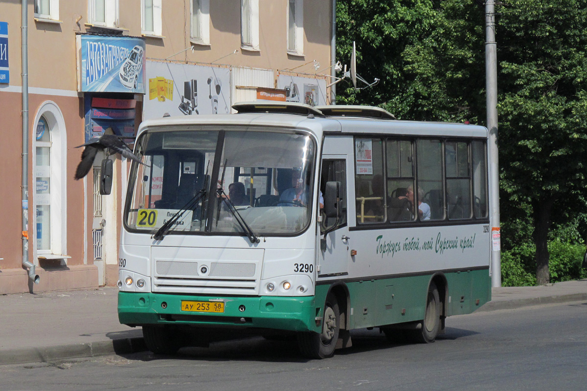 Пензенская область, ПАЗ-320402-03 № 3290