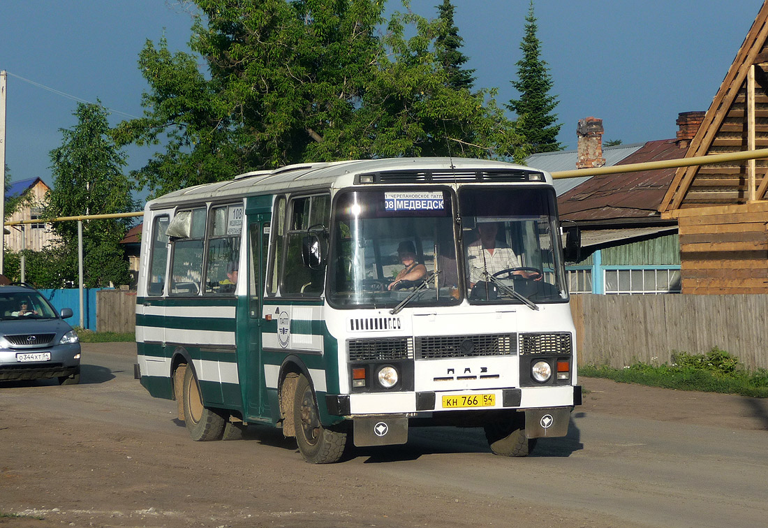 Новосибирская область, ПАЗ-3205 (00) № КН 766 54