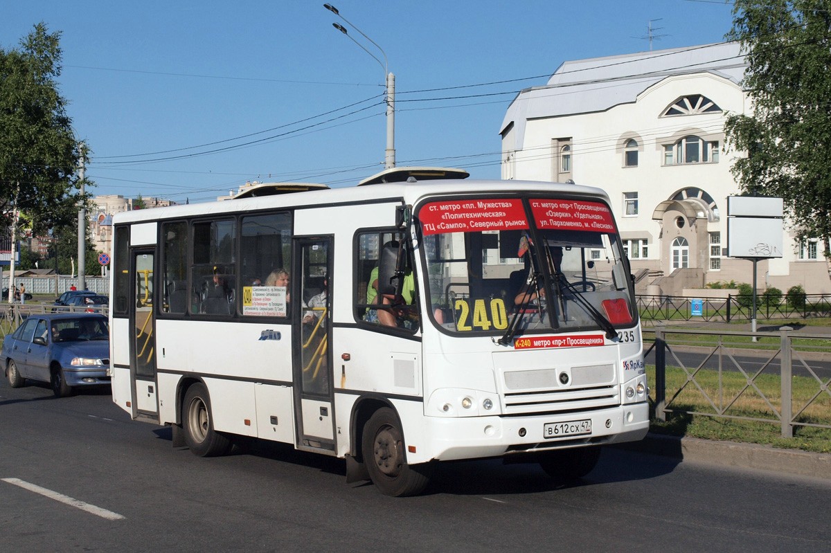 Санкт-Петербург, ПАЗ-320402-05 № 235