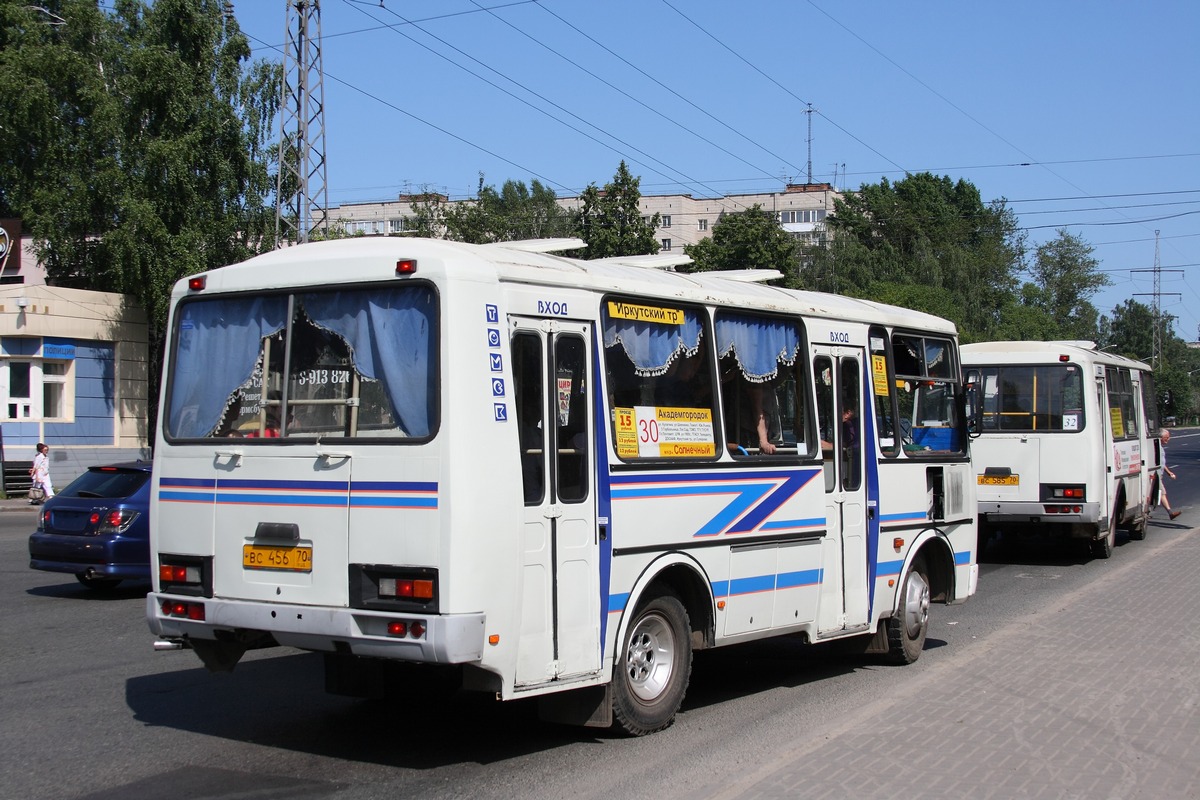 Томская область, ПАЗ-32051-110 № ВС 456 70