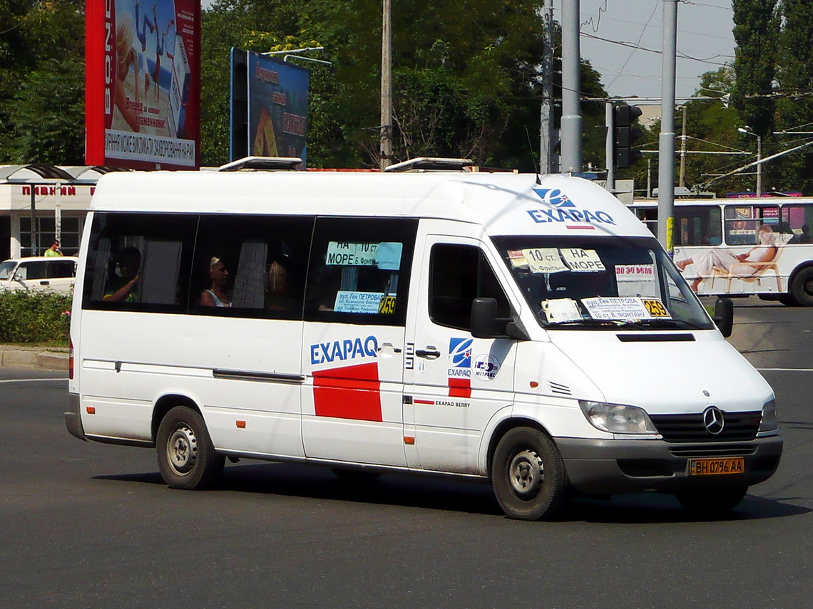 Одесская область, Mercedes-Benz Sprinter W903 308CDI № BH 0796 AA