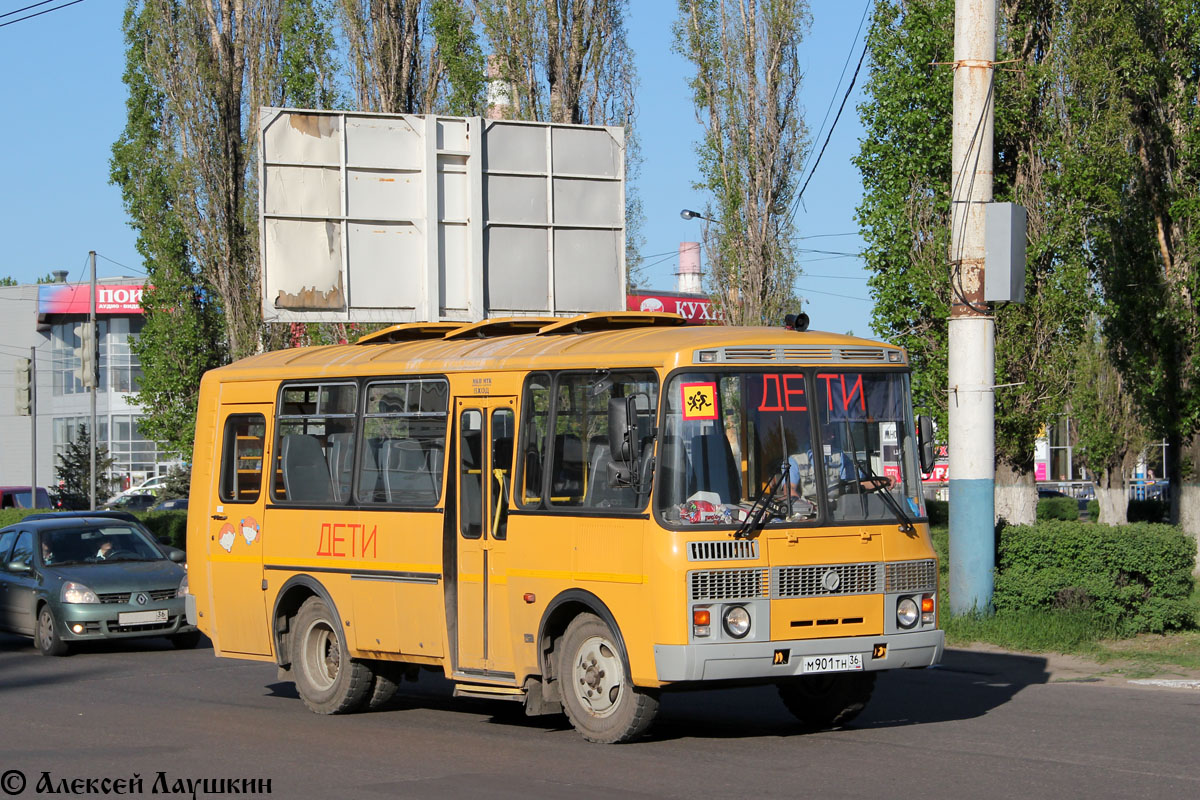 Воронежская область, ПАЗ-32053-70 № М 901 ТН 36