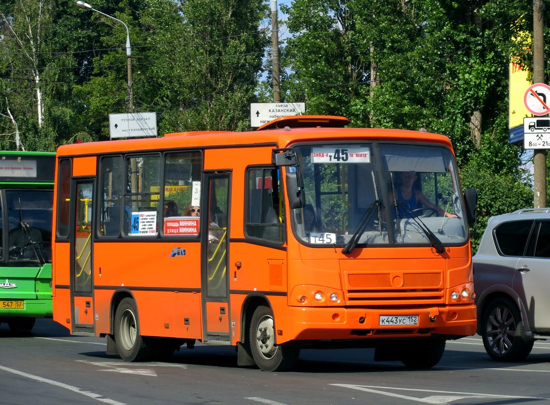 Нижегородская область, ПАЗ-320402-05 № К 443 УС 152