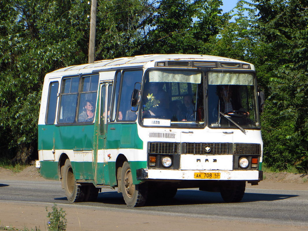 Кировская область, ПАЗ-3205 (00) № АК 708 43