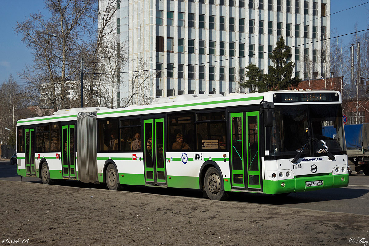 Moskau, LiAZ-6213.21 Nr. 11346