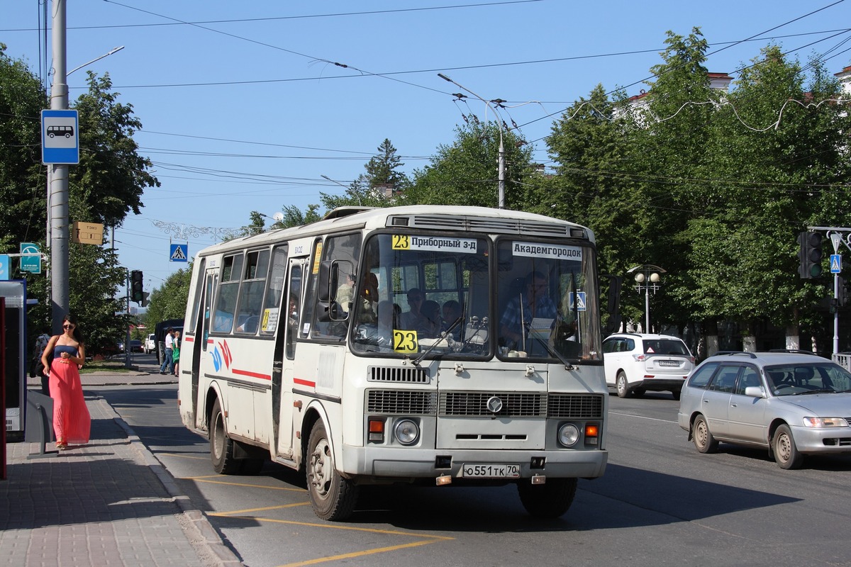 Томская область, ПАЗ-4234 № О 551 ТК 70