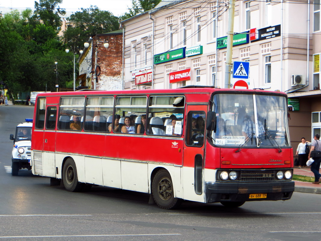 Владимирская область, Ikarus 256.54 № ВН 688 33