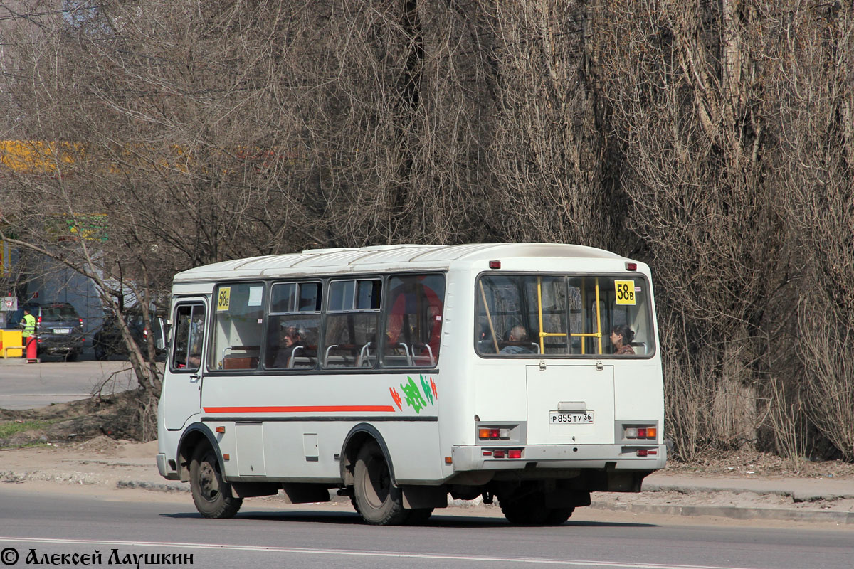 Воронежская область, ПАЗ-32054 № Р 855 ТУ 36