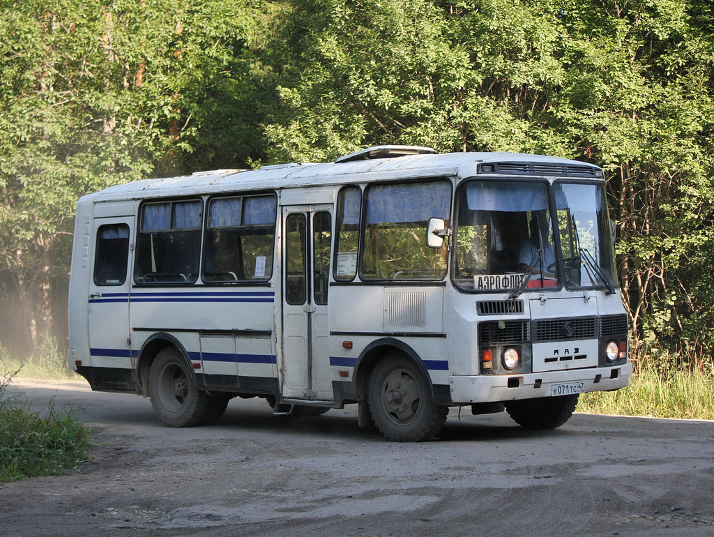 Ленинградская область, ПАЗ-3205-110 № У 071 ТС 47