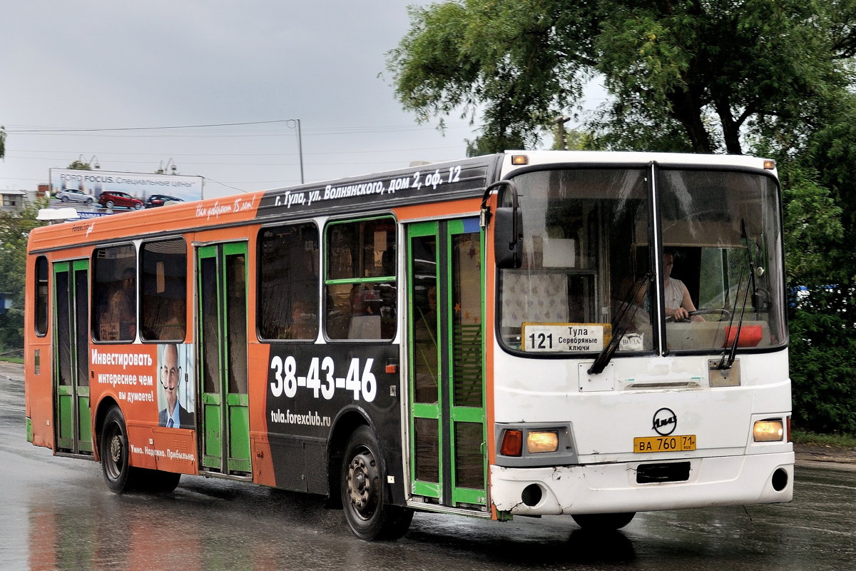 Тульская вобласць, ЛиАЗ-5256.45 № ВА 760 71